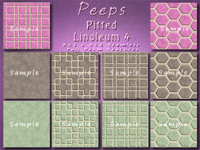 Peeps Textures Pitted Linoleum 4
