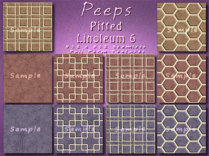 Peeps Textures Pitted Linoleum 6