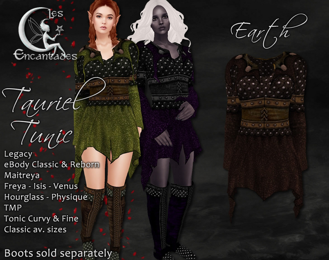 *LE* Tauriel Tunic Earth 