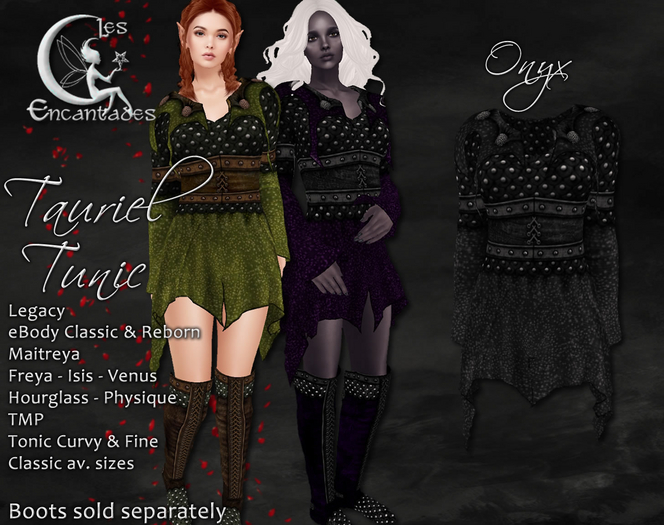 *LE* Tauriel Tunic Onyx