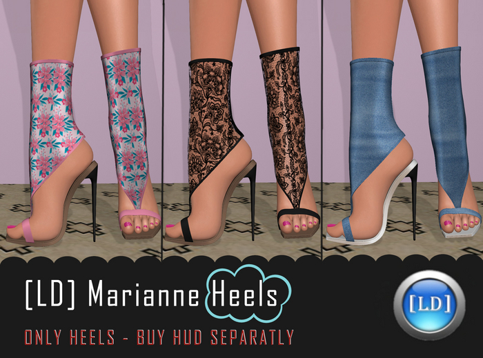 [LD] Marianne Heels Gen X/Legacy/Lara X/Reborn HEELS ONLY!