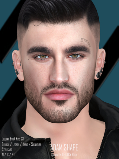 { Why Not } Store - Shape Adam - Lelutka EvoX KRIS 3.1