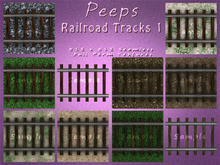 Peeps Textures Railroad Tracks 1