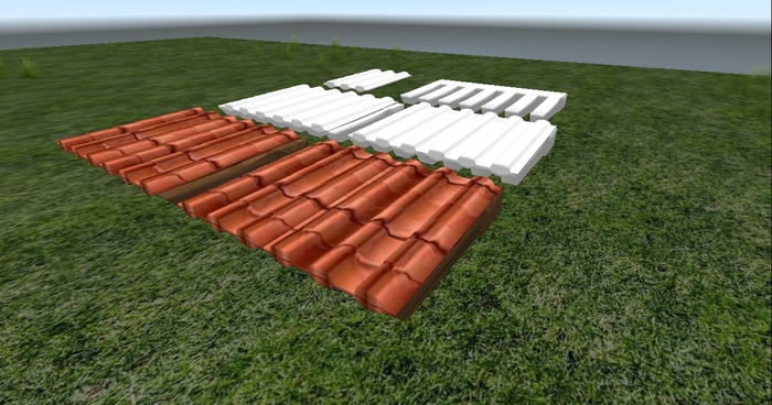 A.R.C. + F.N. Asian Rooftile Sculpts