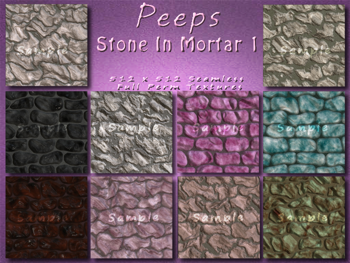 Peeps Textures Stone In Mortar 1