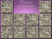 Peeps Textures Stone Path