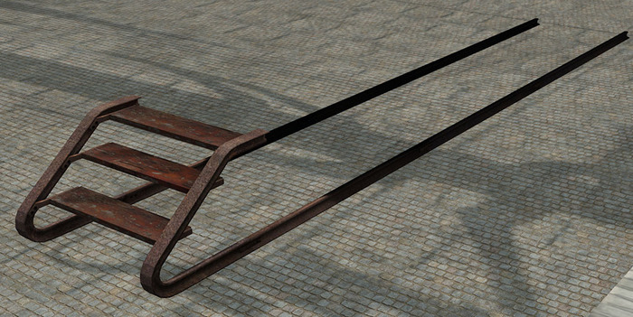 2.Train Rail Stairs 1