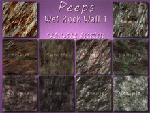 Peeps Textures Wet Rock Wall 1