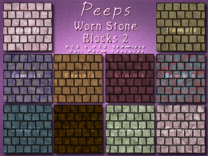 Peeps Textures Worn Stone Blocks 2