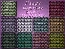 Peeps Textures Worn Stone Blocks 4
