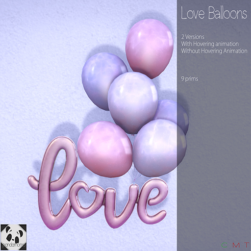 pandamomo Love Balloons 