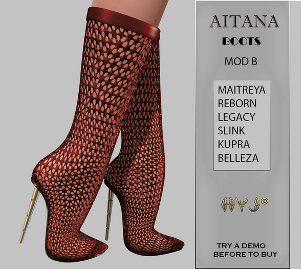 !! SPECTACULAR BOOTS FOR WOMAN !! AITANA MOD: B - A&J CREATION AND FRANCHISE