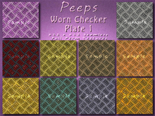 Peeps Textures Worn Checker Plate 1