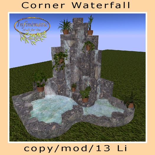 Corner Waterfall bagged