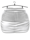 aprelle carly skirt white