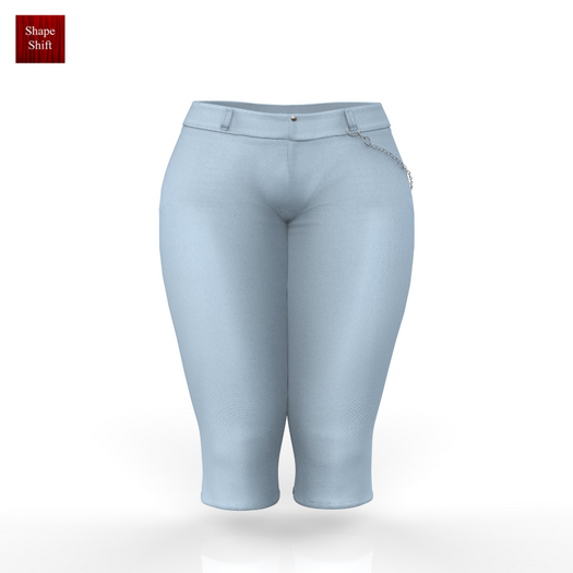 Blue Capri Pants