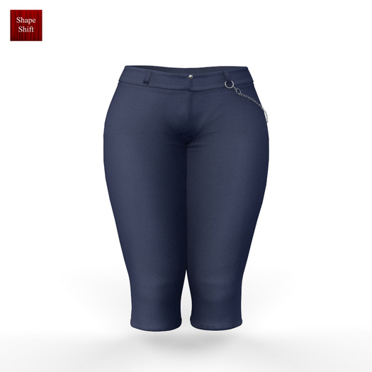 Navy Capri Pants