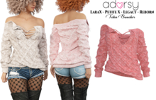 adorsy - Talia Sweater Coral - Lara X/Legacy/PetiteX/Reborn