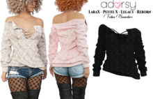 adorsy - Talia Sweater Dark Black - Lara X/Legacy/PetiteX/Reborn