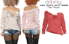 adorsy - Talia Sweater Red - Lara X/Legacy/PetiteX/Reborn