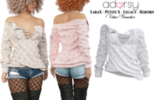 adorsy - Talia Sweater White - Lara X/Legacy/PetiteX/Reborn