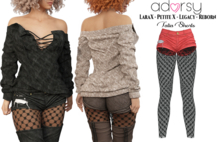 adorsy - Talia Shorts Red - Lara X/Legacy/PetiteX/Reborn