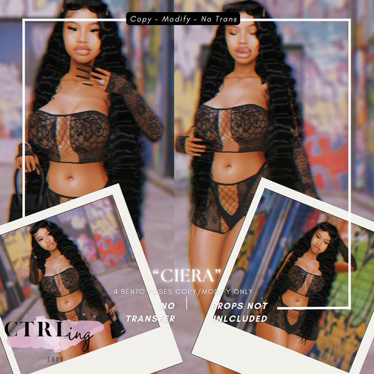 CTRL - " Ciera" Static Bento Pose Pack