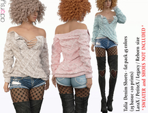 adorsy - Talia Denim Shorts Fatpack - Lara X/Legacy/PetiteX/Reborn