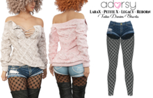 adorsy - Talia Denim Shorts Dark Blue - Lara X/Legacy/PetiteX/Reborn