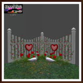 Valentine's - Geese on the Corner Fence