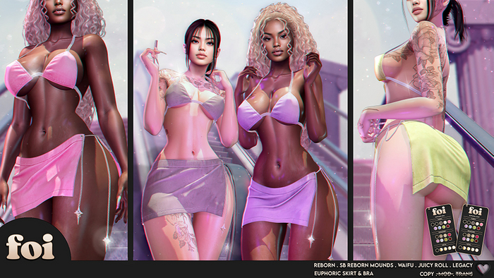 FOI - EUPHORIC SKIRT . FP