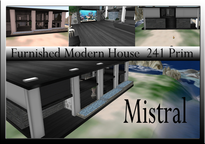 Special Promo Mistral modern House furnished 241 prim...299L$