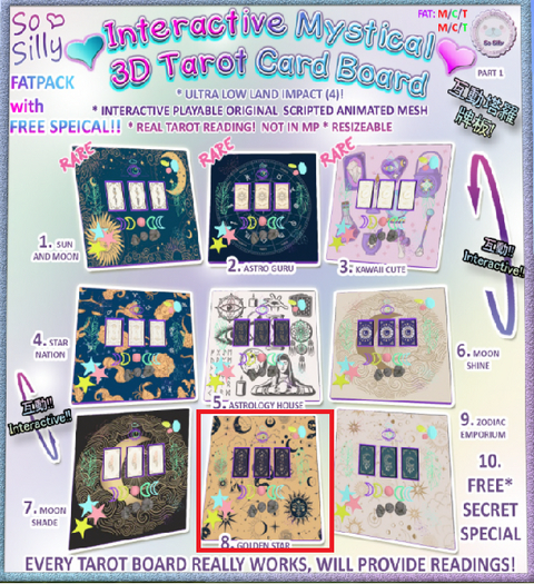 3. So Silly Mystical Tarot Board PART 1 - KAWAII RARE
