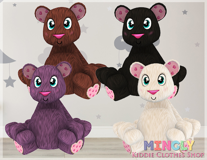 Valentine's Head Bears