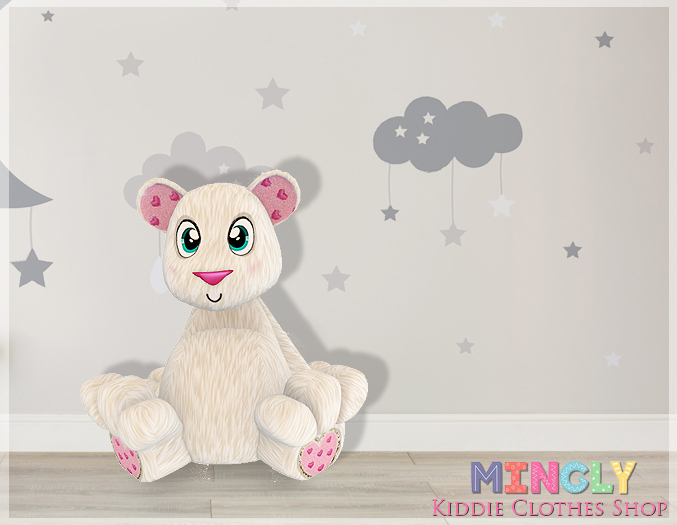 Valentine's Beige head teddy