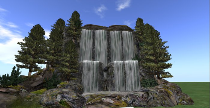 Natural Landscapes Boxed Alpine Falls