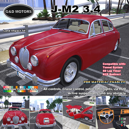 G&D MOTORS  J-M2 3.4