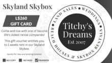 Titchys Dreams Rentals Gift Card - Skyland
