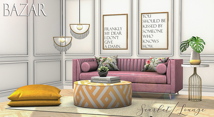 ~BAZAR~ Scarlet lounge PG