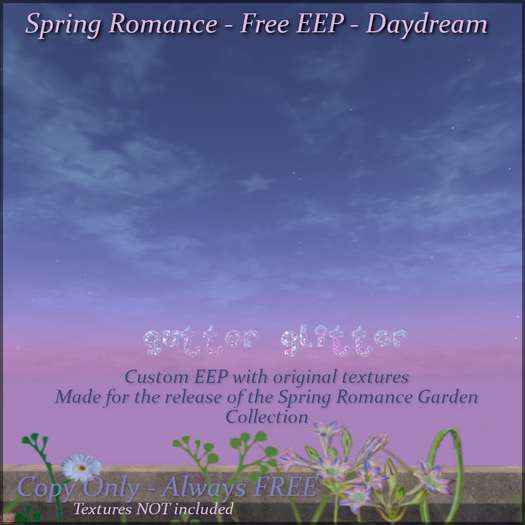 .::Gutter Glitter::. Spring FREE EEP  Daydream