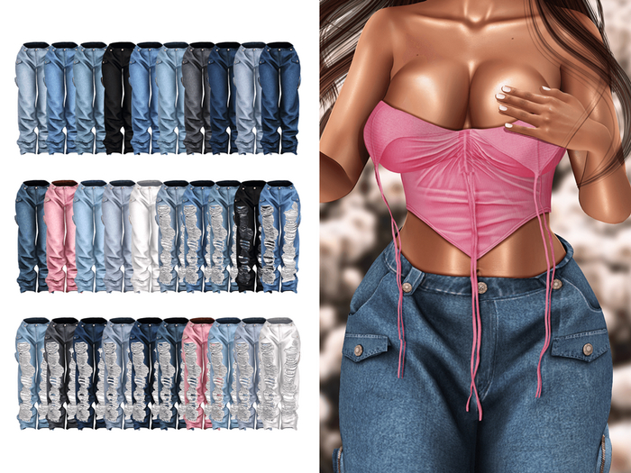 YALLA ~ Lisa Jeans [FATPACK]