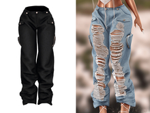 YALLA ~ Lisa Jeans [BLACK]