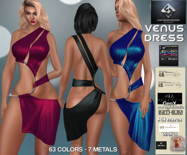 LCD Venus Dress DEMO