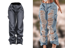 YALLA ~ Lisa Jeans [GREY]