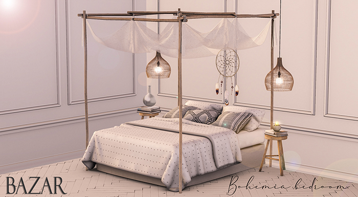 ~BAZAR~Bohemia bedroom PG