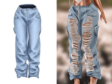 YALLA ~ Lisa Jeans [SKY]