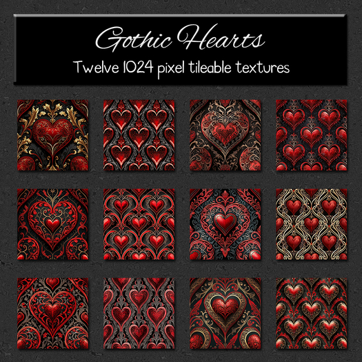 *Wallflowers* Gothic Hearts
