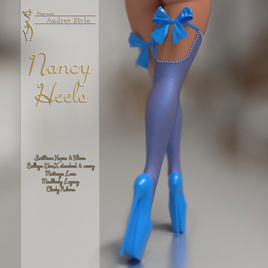 .:: AS ::. Nancy Heels - Blue