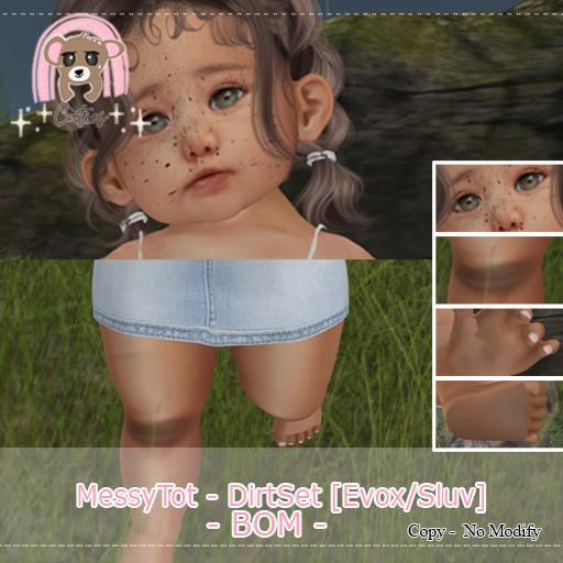 {::Cuties} MessyTot -DirtSet !