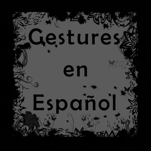 Gesture bonito